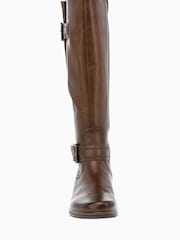 Gabor Nevada	Brown Sattel M Vario Calf Fit Boots - Image 4 of 5