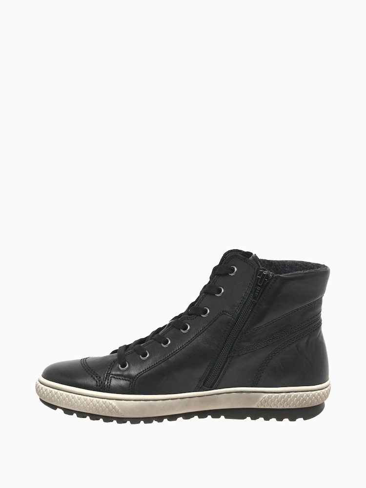 Gabor Bulner Leather Casual Ankle Boots - Image 2 of 6