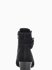 Gabor Hemp Black Suede Ankle Boots - Image 3 of 4