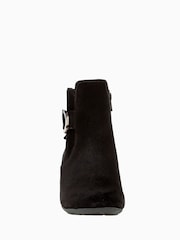 Gabor Hemp Black Suede Ankle Boots - Image 4 of 4