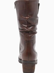Gabor Brown Dunmow Caramello Leather Mid Leg Boots - Image 5 of 5