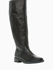Gabor Propulsion XL Vario Calf Fit Black Leather Long Boots - Image 6 of 6