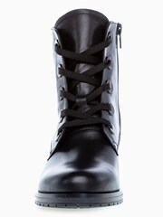 Gabor Prissie Black Leather Ankle Boots - Image 4 of 5