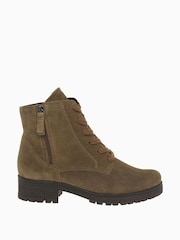 Gabor Brown Zane Farro Suede Ankle Boots - Image 1 of 6
