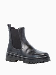 Gabor Black Gazania Leather Chelsea Boots - Image 3 of 5