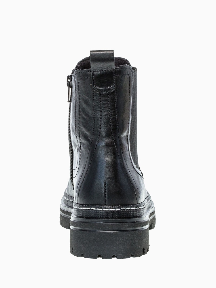 Gabor Black Gazania Leather Chelsea Boots - Image 5 of 5