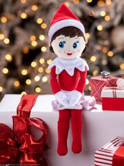 The Elf on the Shelf Plushee Pal Snuggler Girl - Image 1 of 2