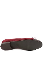 Jones Bootmaker Burgundy Olivie Leather Pumps - Image 4 of 5