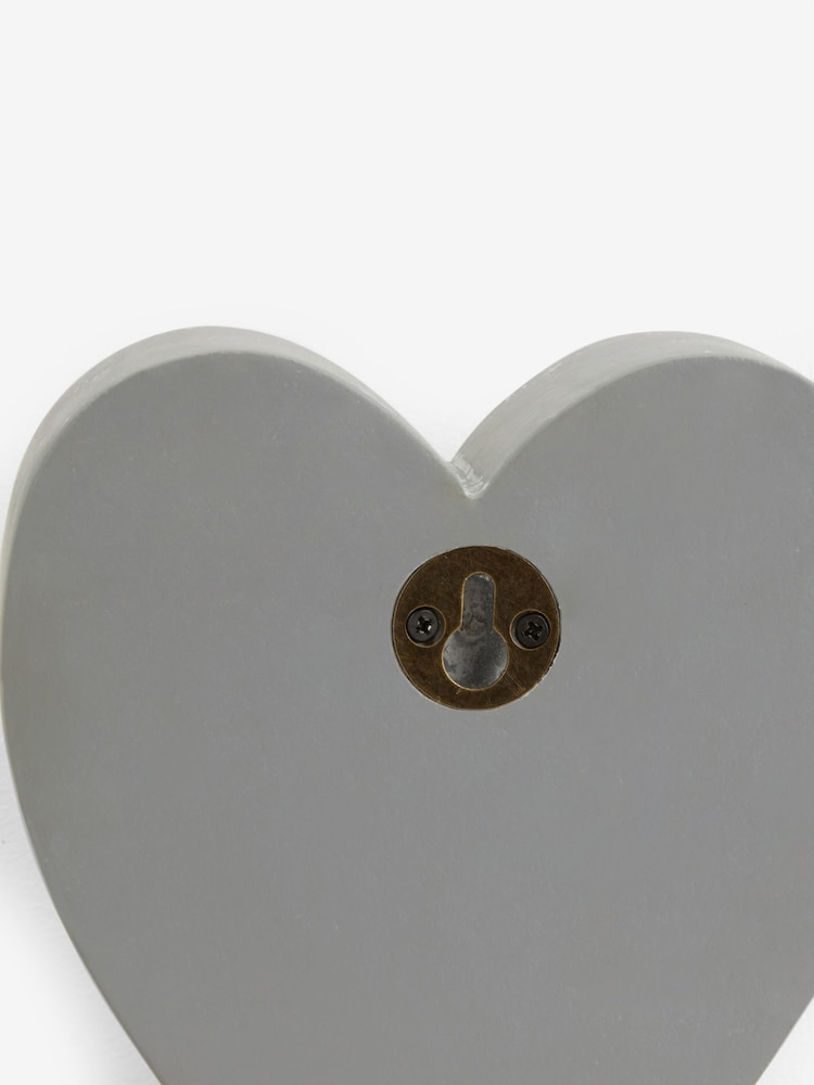 Grey Carved Vintage Alphabet Ornament - Image 6 of 6