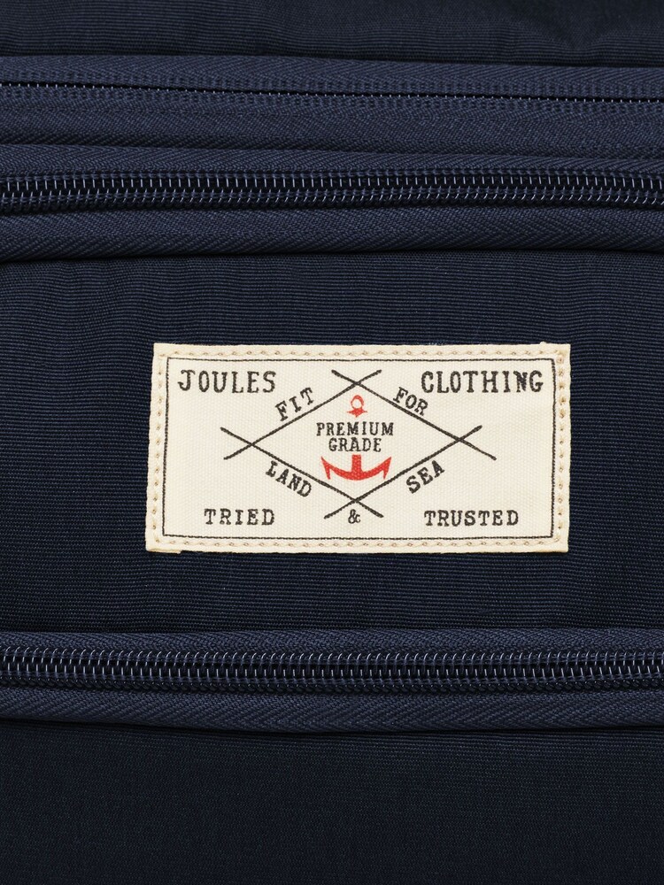 Joules Navy Large Suitcase - Image 2 of 8
