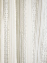Pineapple Elephant Zofia Broderie Anglaise 100% Cotton Sheer Panel Voile - Imagem 5 de 5