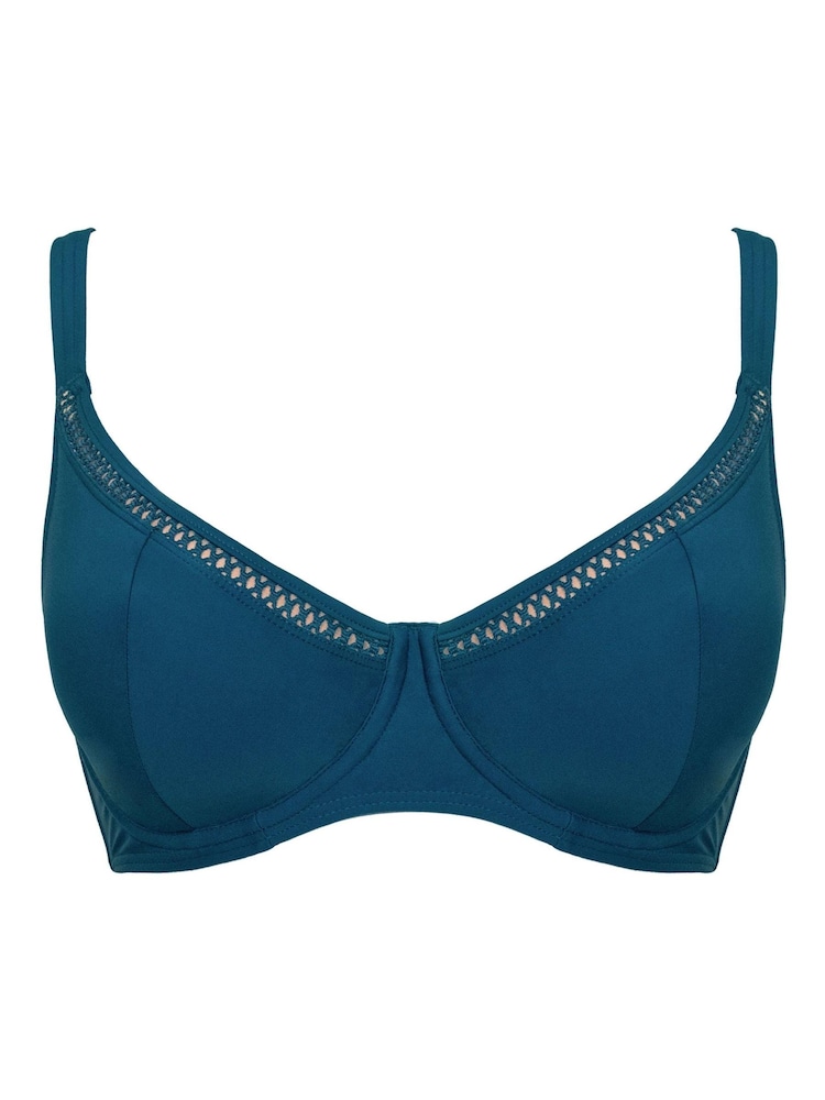Синий - Бикини-топ-балконет Curvy Kate First Class - Изображение 4 из 4