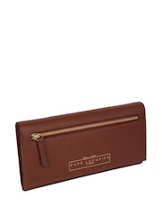 Kastanjebruin - Pure Luxuries London - Monika - Leren portemonnee - Image 2 of 5