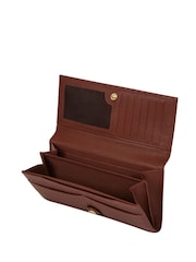 Kastanjebruin - Pure Luxuries London - Monika - Leren portemonnee - Image 3 of 5