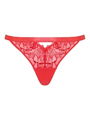 Curvy Kate Fiery Red Stand Out Thong - Image 3 of 3