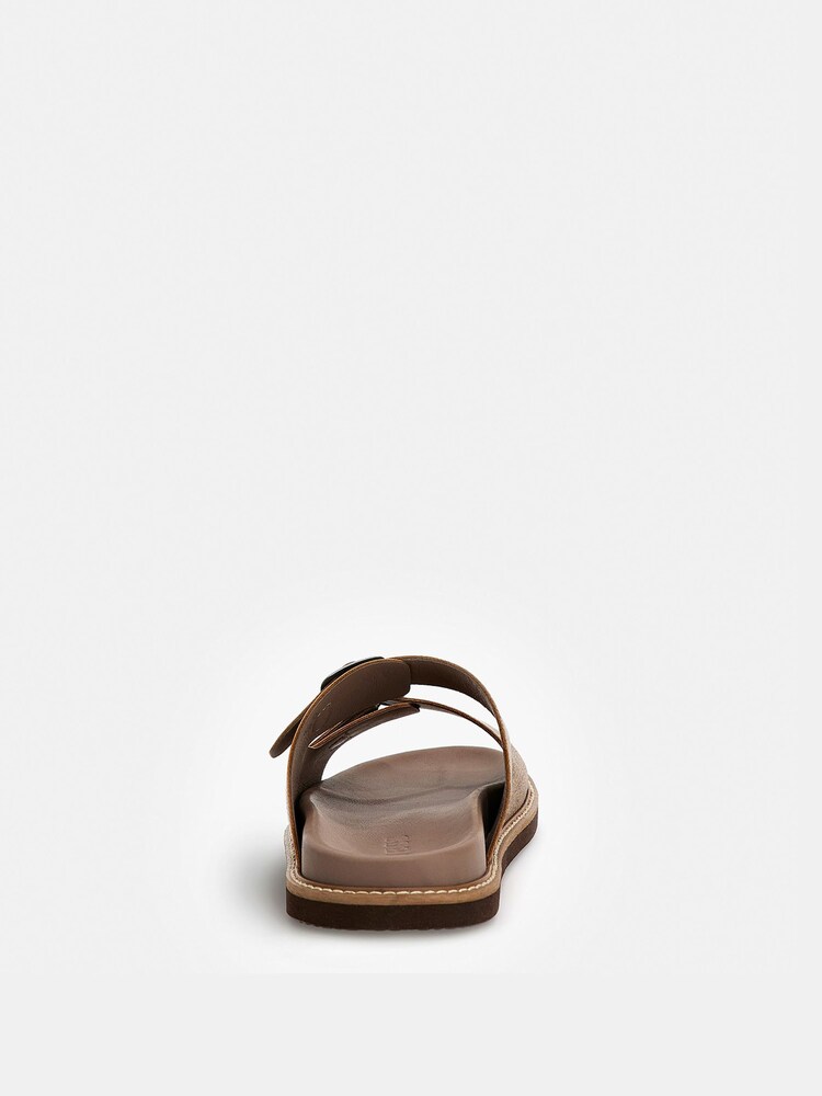 Guess Sapata Brown Sandals - Image 2 of 4