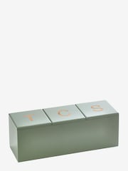 Bamboo Tea, Coffee & Sugar Storage Box - Image 3 of 3