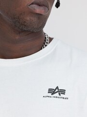 Alpha Industries Basic Small Logo Rep 100% Cotton T-Shirt - Image 3 of 4
