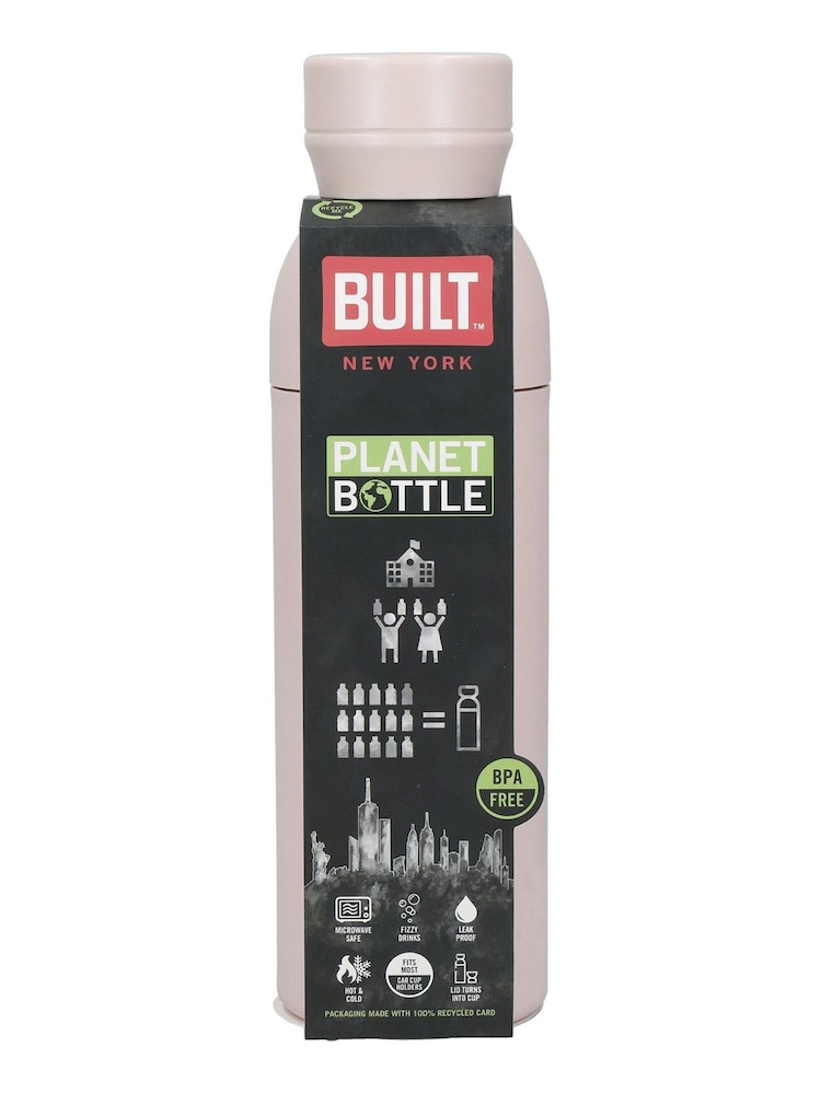 Built Pink 500ml Water Bottle - Image 4 of 4