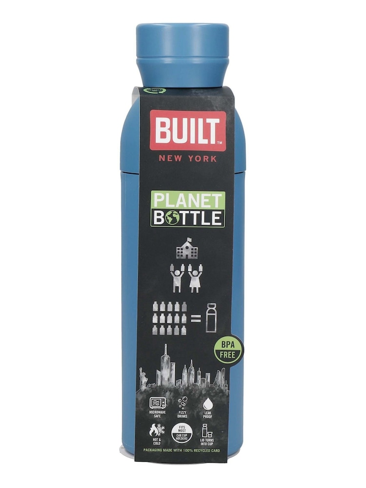 Built Blue 500ml Water Bottle - Image 4 of 4