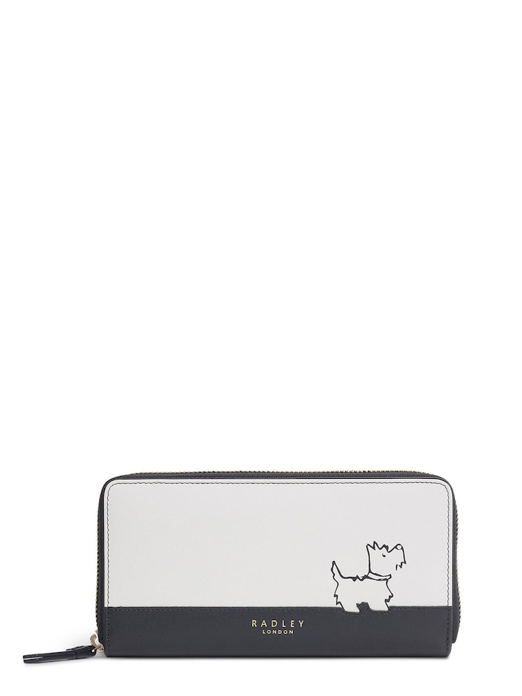 Radley London Black Radley Hero Large Zip Around Matinee Purse - Image 1 of 1