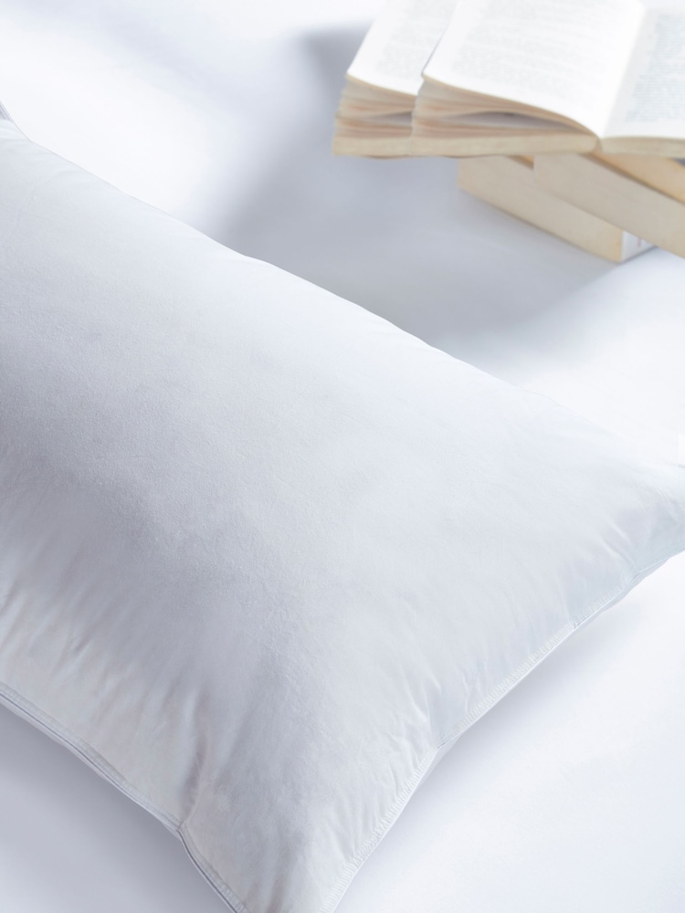 Collection Luxe Duck Down & Feather 100% Cotton Support Pillow - Image 1 of 2
