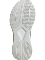 adidas White adidas Grey Duramo 10 Trainers - Image 7 of 9
