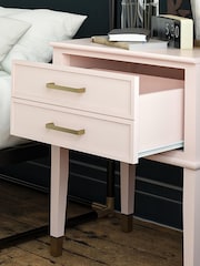 CosmoLiving Pink Westerleigh 1 Drawer Side Table - Image 3 of 4