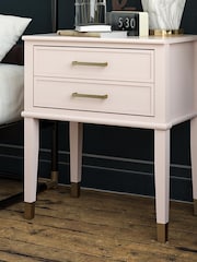 CosmoLiving Pink Westerleigh 1 Drawer Side Table - Image 4 of 4