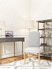 CosmoLiving Grey Camila 5 Shelf Bookcase - Image 2 of 4