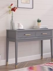 CosmoLiving Grey Westerleigh 2 Drawer Console Table - Image 1 of 4
