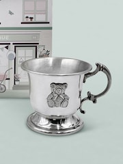 Babyblooms Personalised Frankie Bear with Pewter Cup Baby Gift - Image 4 of 6