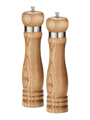 Barbary & Oak Brown Hoxton Vintage Salt & Pepper Mill Set - Image 6 of 7