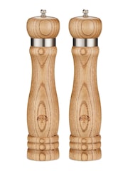 Barbary & Oak Brown Hoxton Vintage Salt & Pepper Mill Set - Image 7 of 7