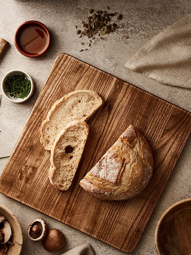 Barbary & Oak Brown Hoxton Vintage Ash Chopping Board - Image 1 of 6
