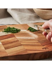 Barbary & Oak Brown Chevron Chopping Board - Image 3 of 4