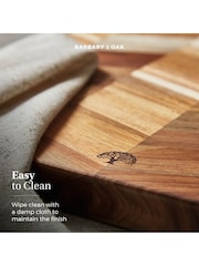 Barbary & Oak Brown Chevron Chopping Board - Image 6 of 10