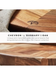 Barbary & Oak Brown Chevron Chopping Board - Image 8 of 10
