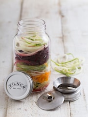 Kilner Clear 1 Litre Spiralizer Jar - Image 1 of 3