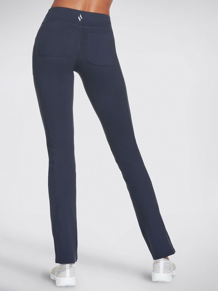 Skechers Blue The GoWalk OG Pant Leggings - Image 2 of 3 Skechers Blue The GoWalk OG Pant Leggings - Image 2 of 3