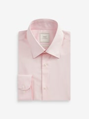 White/Blue/Pink Regular Fit Easy Care Single Cuff Oxford Shirts 3 Pack - Image 11 of 15