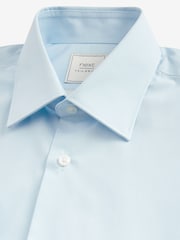 White/Blue/Pink Regular Fit Easy Care Single Cuff Oxford Shirts 3 Pack - Image 12 of 15