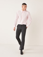 White/Blue/Pink Regular Fit Easy Care Single Cuff Oxford Shirts 3 Pack - Image 2 of 15
