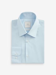 White/Blue/Pink Regular Fit Easy Care Single Cuff Oxford Shirts 3 Pack - Image 9 of 15