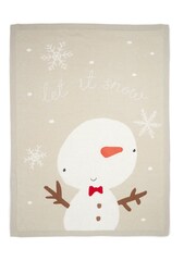 Mamas & Papas Brown Christmas Small Knitted Elf Blanket - Image 1 of 2
