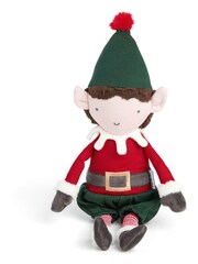 Mamas & Papas Red Christmas Soft Toy Elf - Image 3 of 3