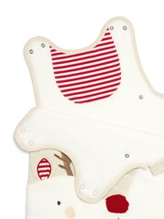Mamas & Papas Brown Christmas Sleeping Bag - Image 2 of 2