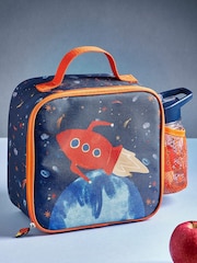 Navy Blue Space Lunch Bag And Water Bottle - Image 3 of 4