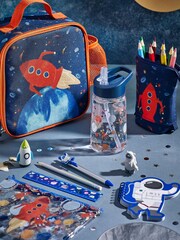 Navy Blue Space Lunch Bag And Water Bottle - Image 4 of 4