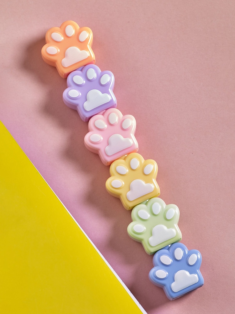 Pastel Paws Stacking Highlighter Pen - Image 2 of 4 Pastel Paws Stacking Highlighter Pen - Image 2 of 4